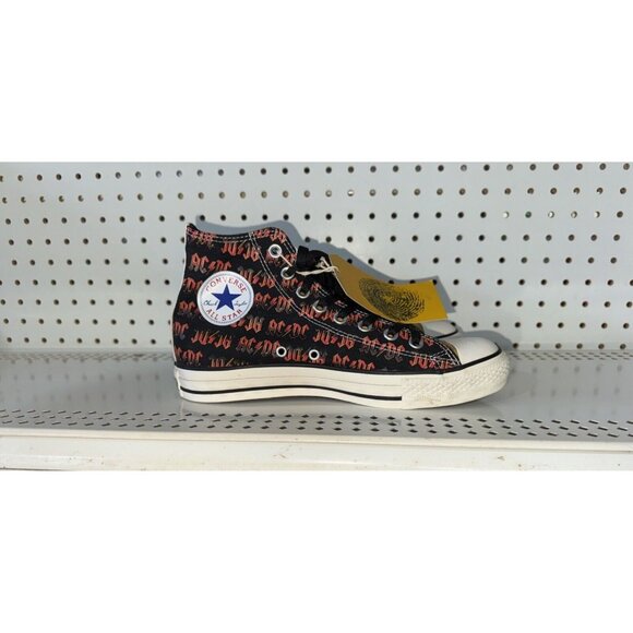 RARE 2009 Converse Chuck Taylor All Star High AC/DC Shoes Mens Size 7 Womens 9 main image 6
